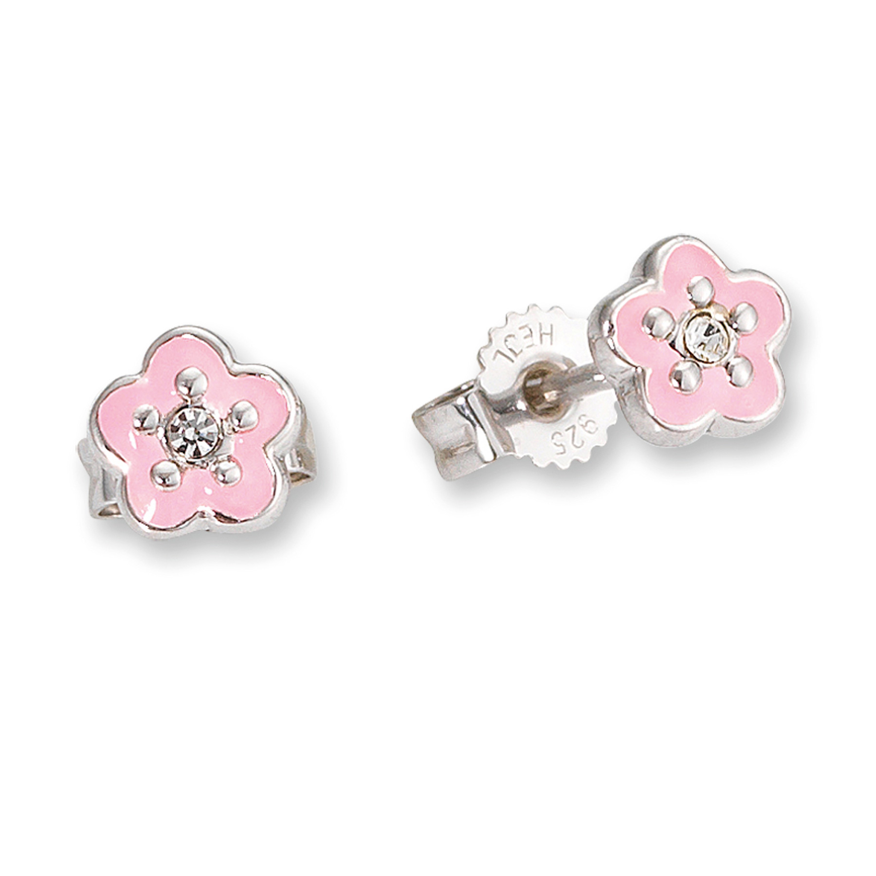 Schmuckset Blumen, rosa