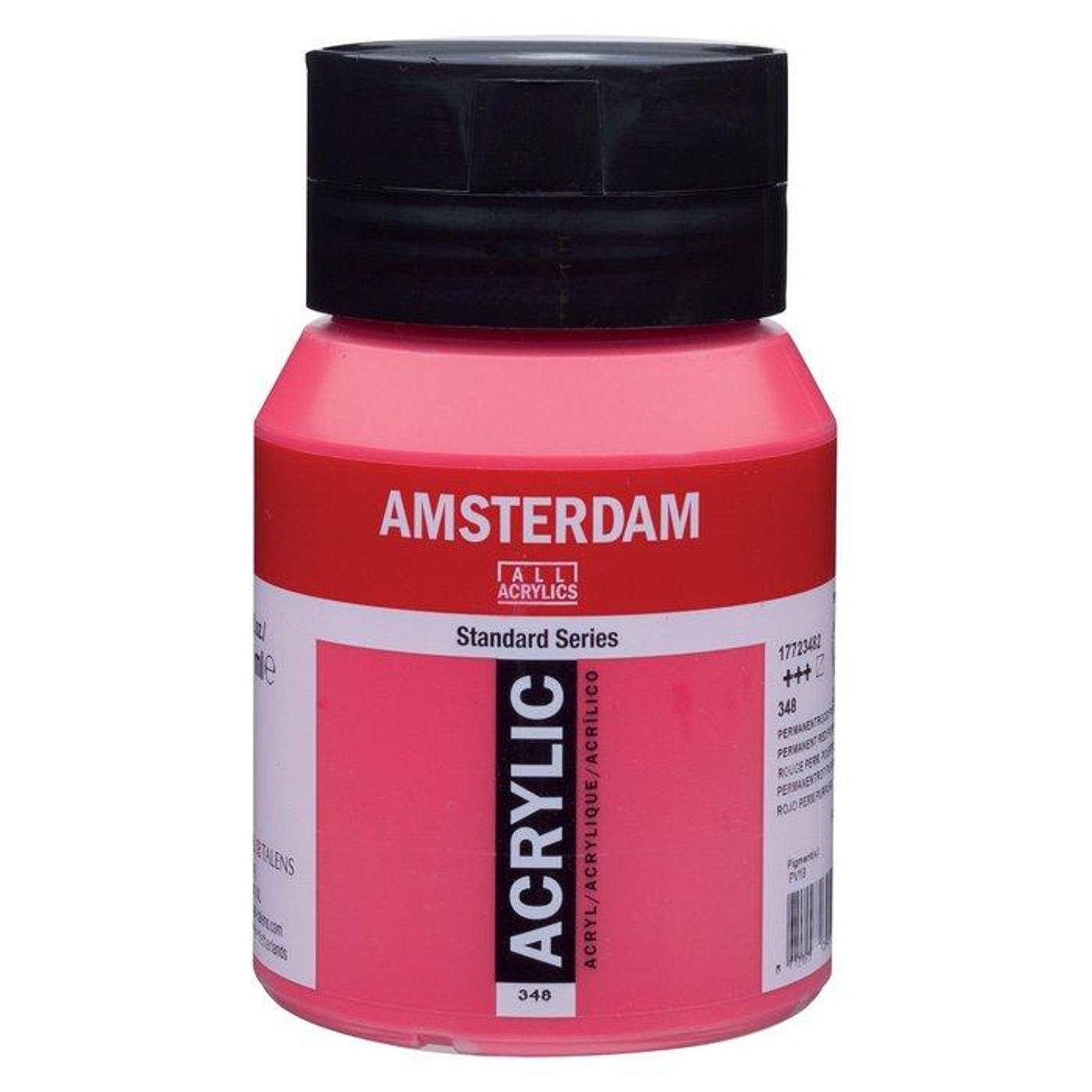 Amsterdam | Acrylfarbe 500ml Permanentrot Purpur 348