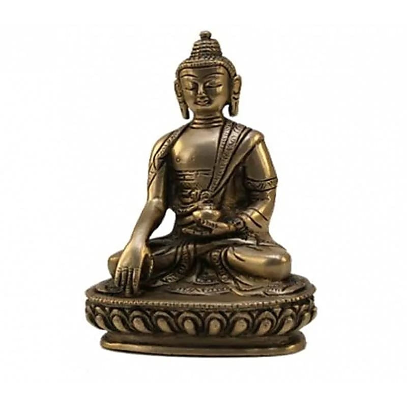 Akshobya Buddhafigur -- 800 g; 14 cm