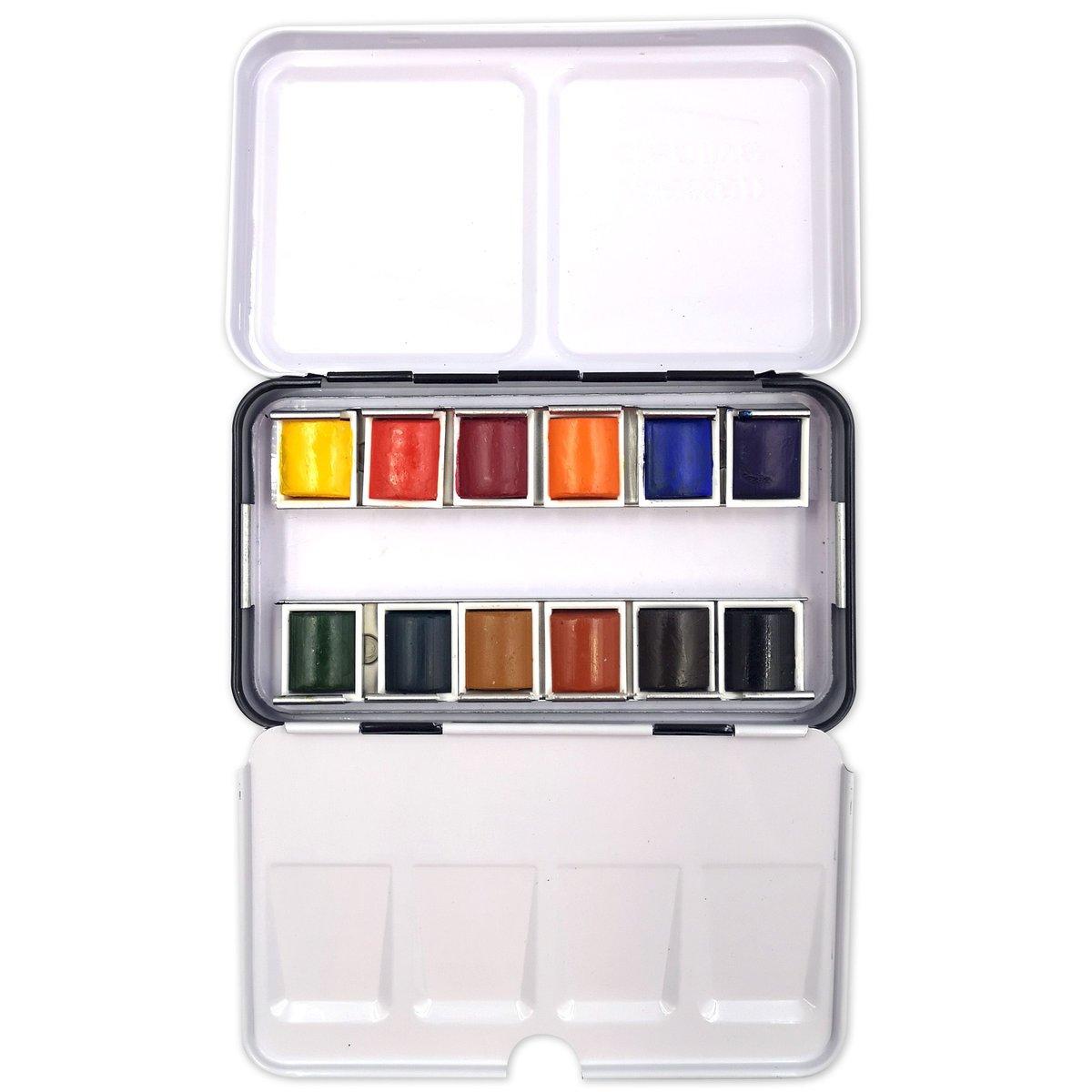 Vaessen Creative | Aquarellfarben Set Basis 12 Farben