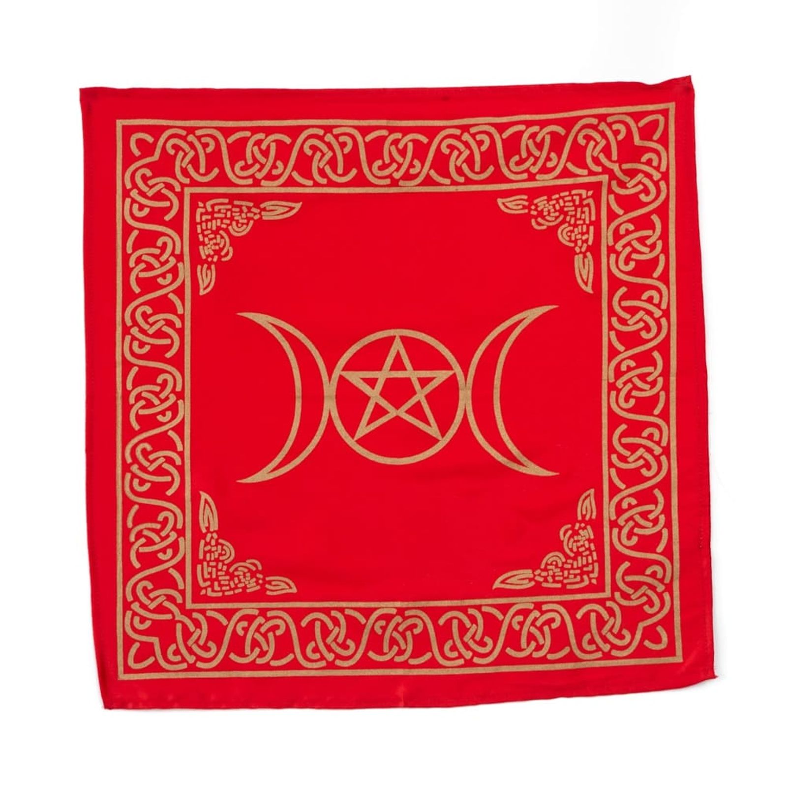 Altar-Teppich Pentangle Rot (50 x 50 cm)