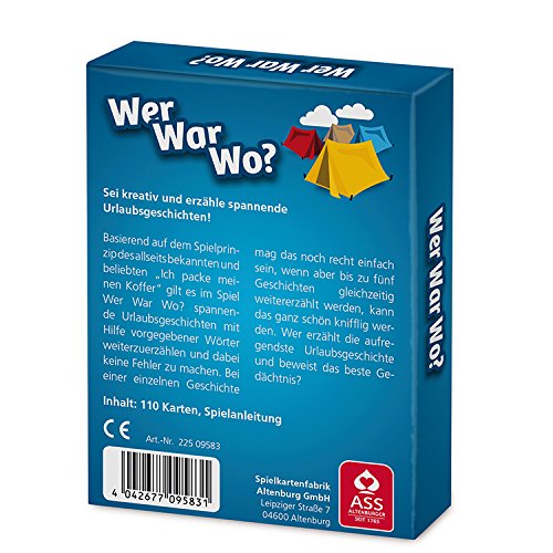 ASS Altenburger 22509583 - Wer War Wo ? Spiel
