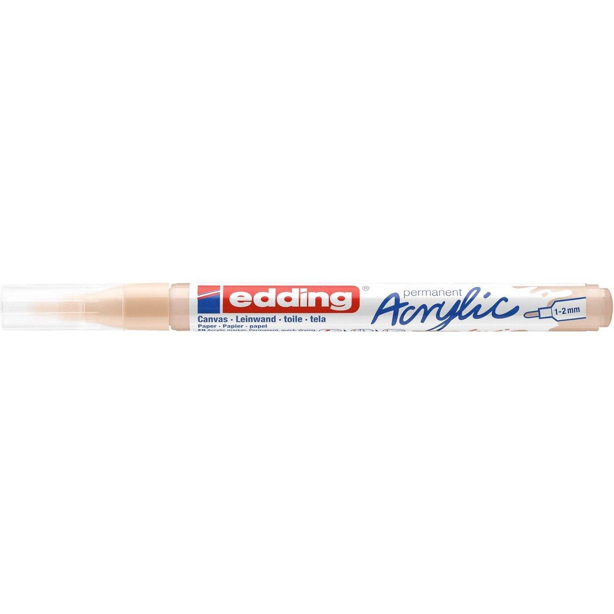 Edding 5000 | Acrylic marker fine Warm beige