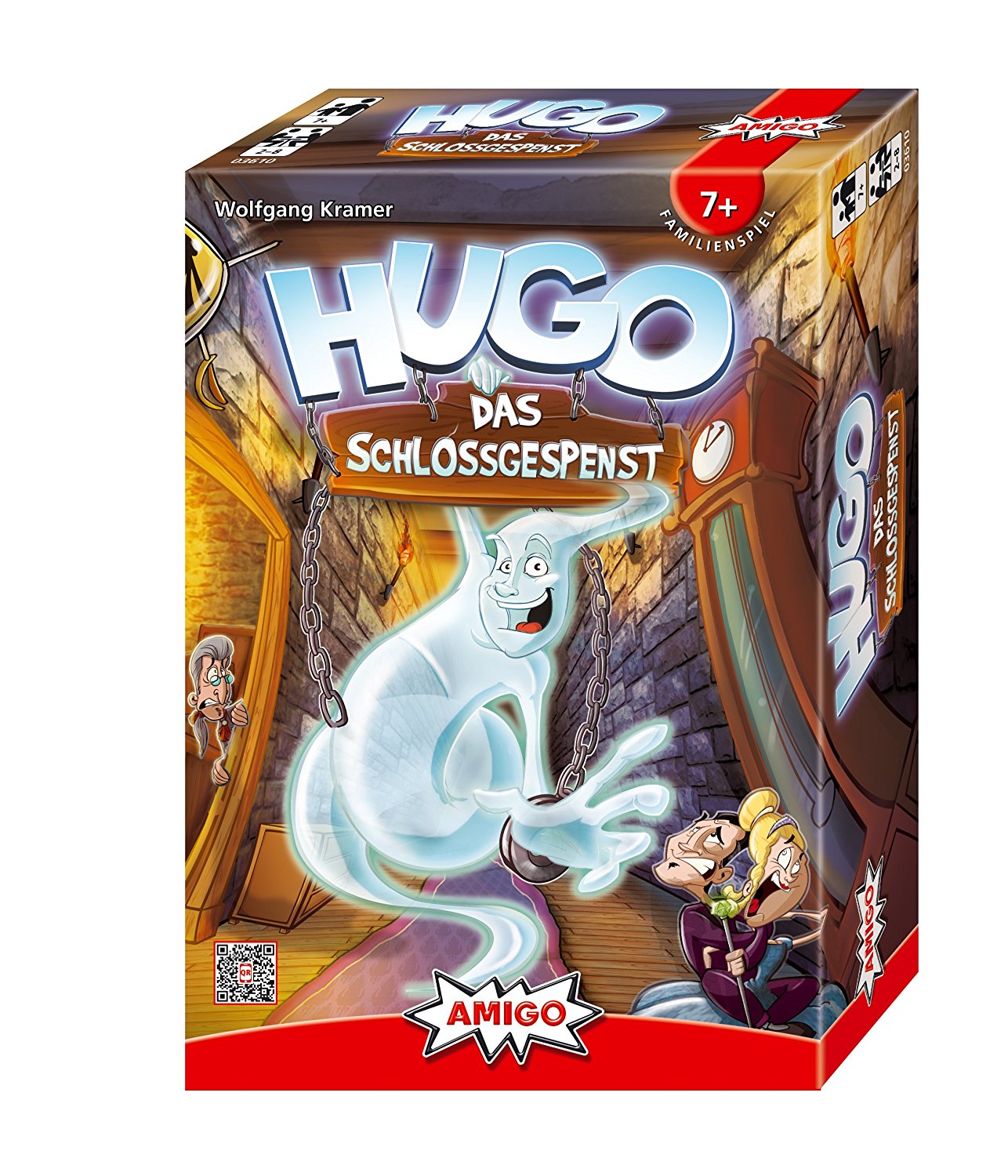 Amigo 03610 - Hugo Das Schlossgespenst - Brettspiel