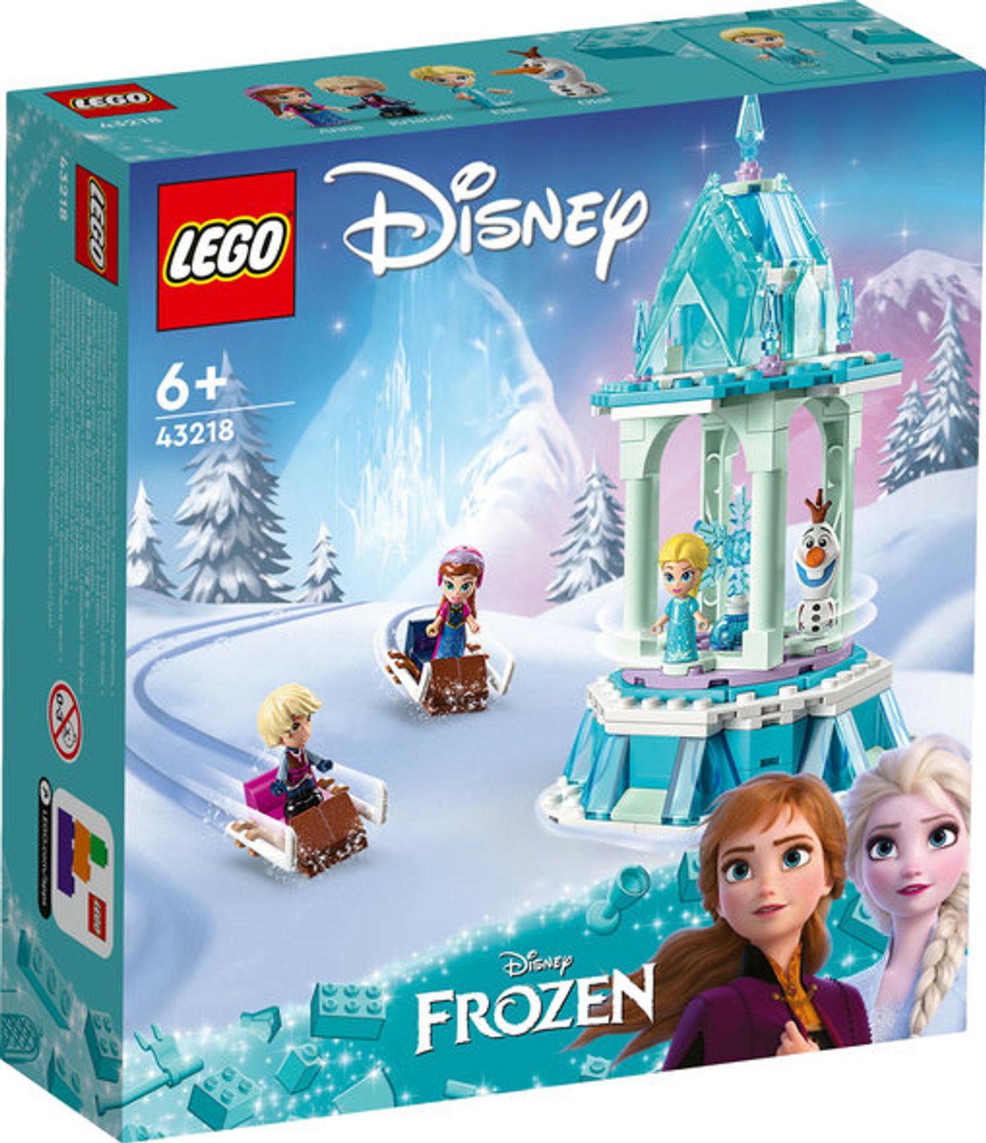 LEGO® 43218 - Disney Annas und Elsas magisches Karussell (175 Teile)