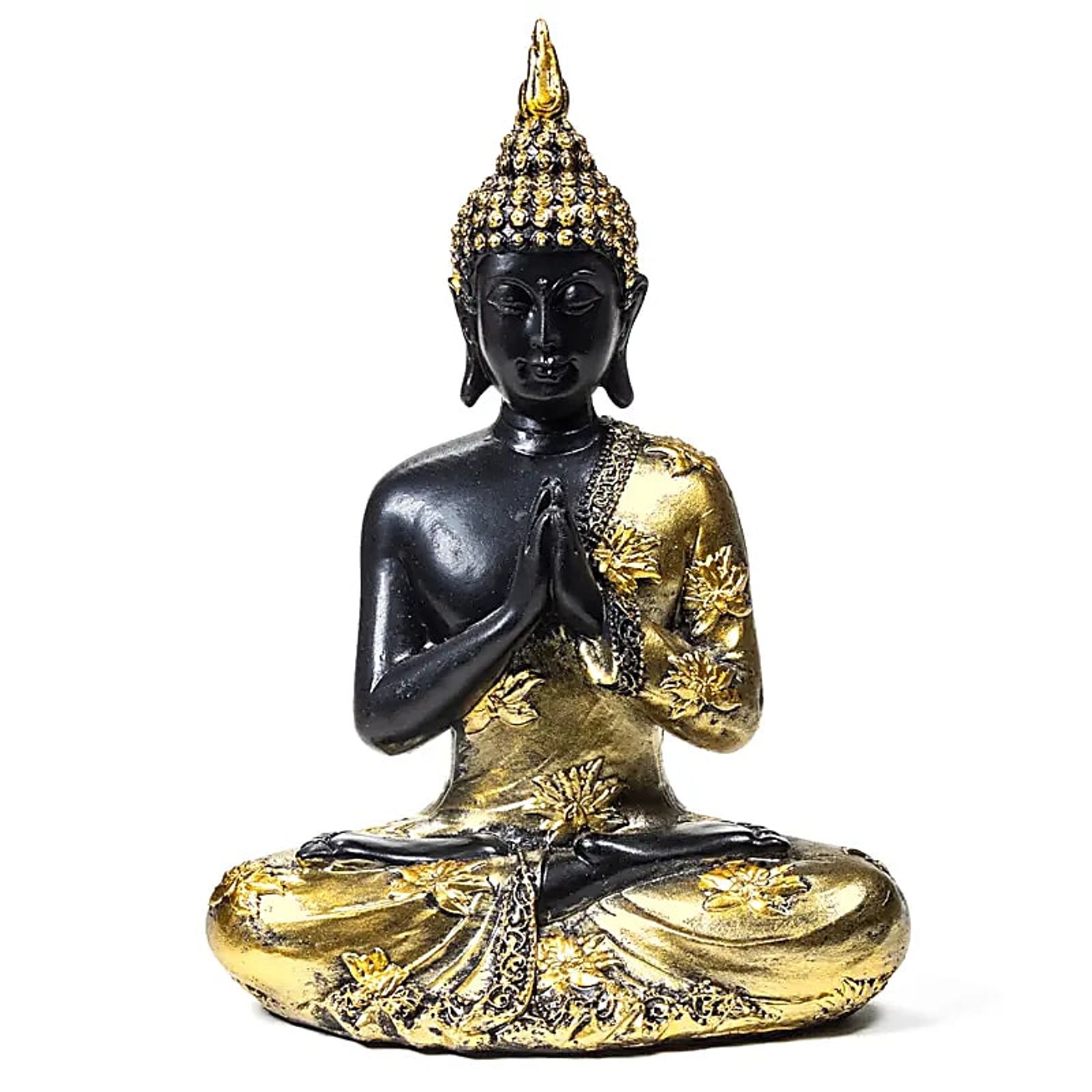 Betender Buddha Antiklook Thailand -- 374 g; 15.5x9x22 cm