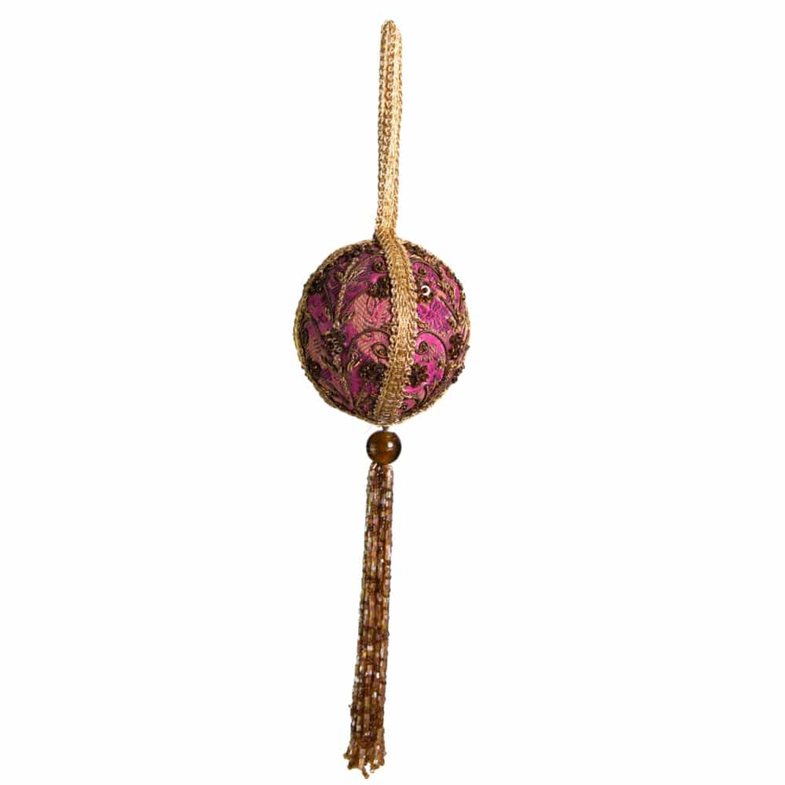 Anhänger Ornament Traditionelle Kugel Lila (30 cm)